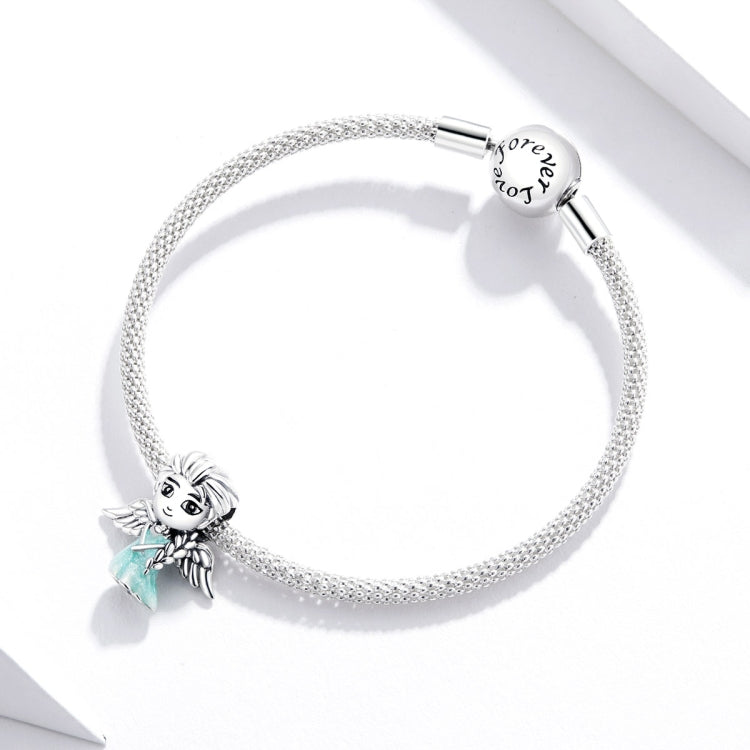 Perline bracciale in argento 925 fiocco di neve