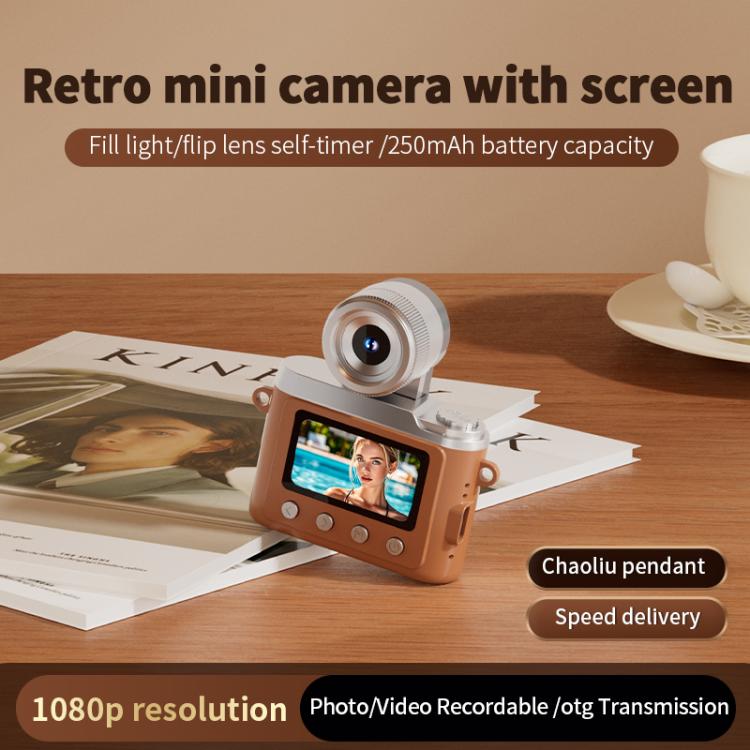 Fotocamera HD 1,47" retrò per bambini Y7000