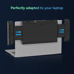 Monitor portatile triplo 13,3" Arie con USB e alimentatore PD