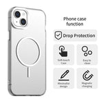 Custodia ibrida in PC e TPU con MagSafe per iPhone 14 Plus