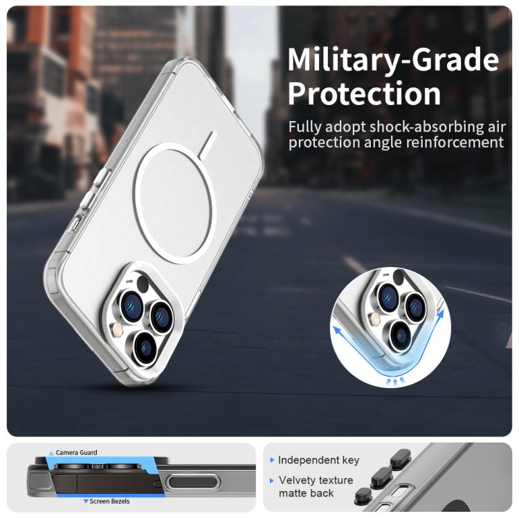 Custodia ibrida PC TPU con MagSafe per iPhone 12 Pro Max