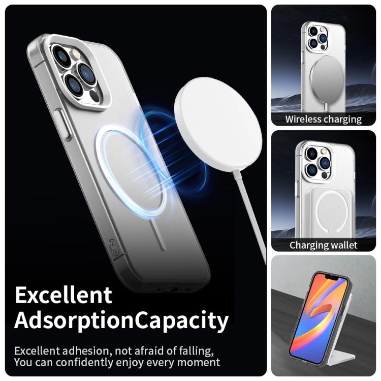 Custodia ibrida PC TPU con MagSafe per iPhone 12 Pro Max
