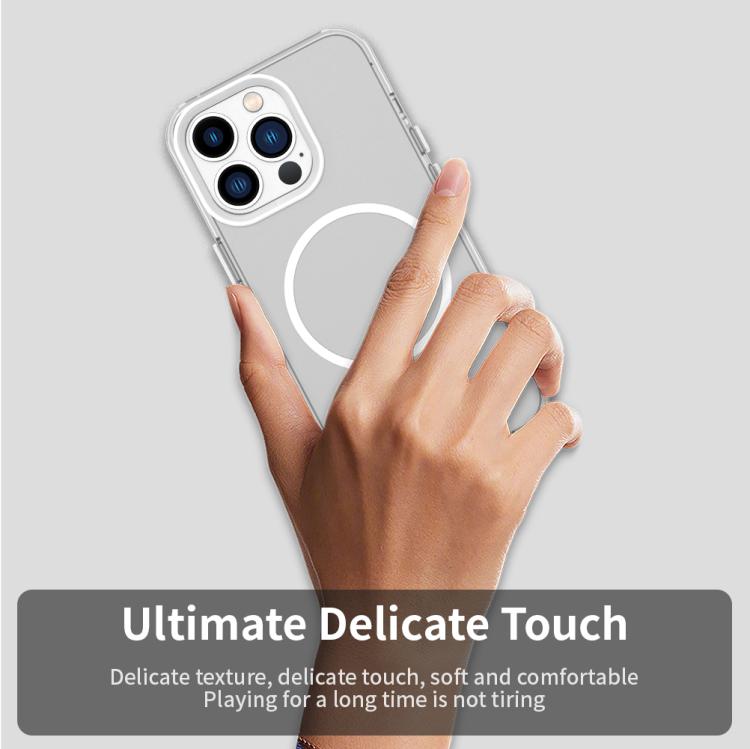 Custodia ibrida PC TPU con MagSafe per iPhone 12 Pro Max