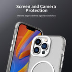 Custodia ibrida PC TPU con MagSafe per iPhone 12 Pro Max
