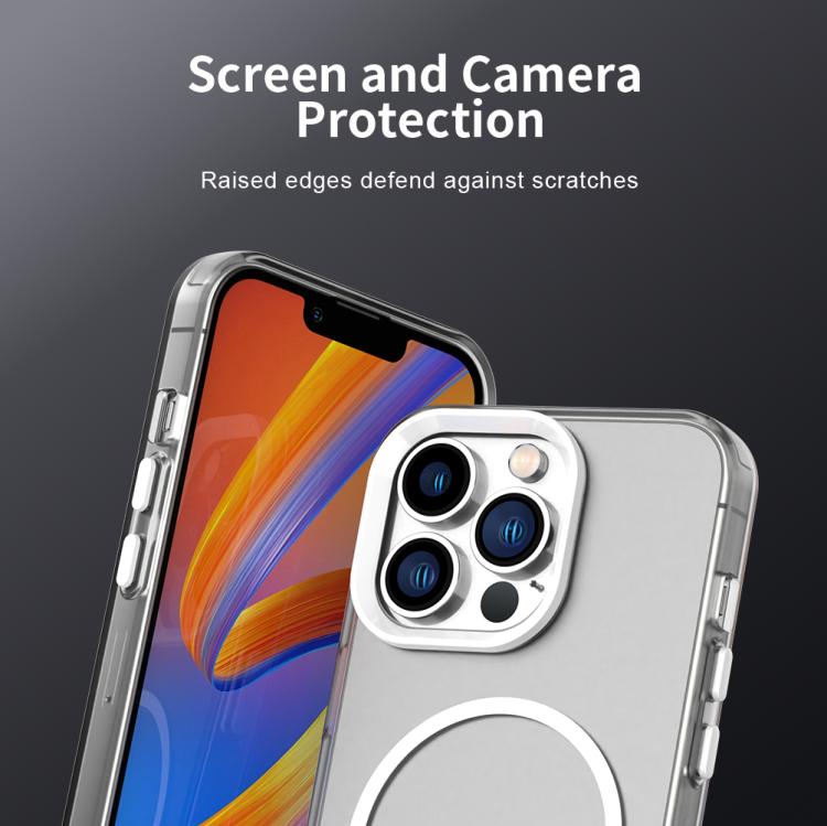 Custodia ibrida PC TPU con MagSafe per iPhone 12 Pro Max