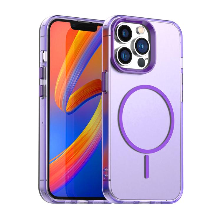 Custodia ibrida PC TPU con MagSafe per iPhone 12 Pro Max