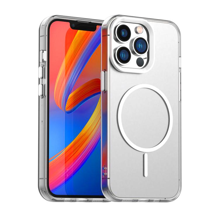 Custodia ibrida PC TPU con MagSafe per iPhone 12 Pro Max
