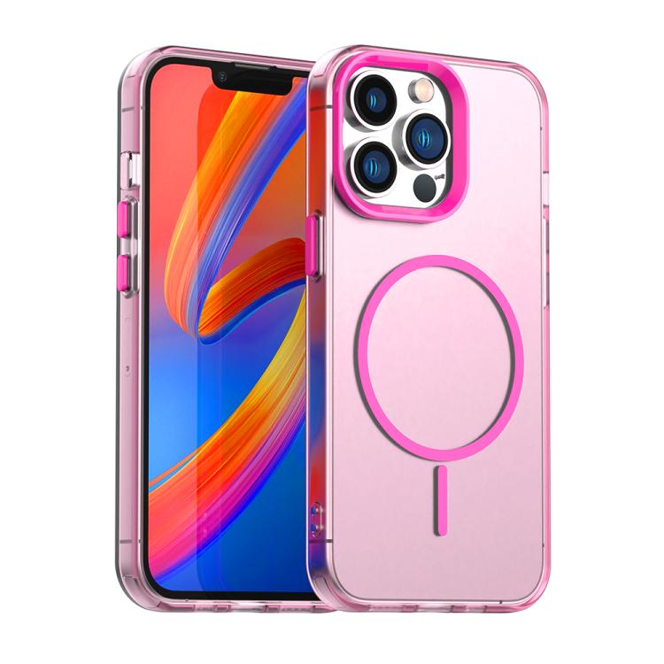 Custodia ibrida PC TPU con MagSafe per iPhone 12 Pro Max
