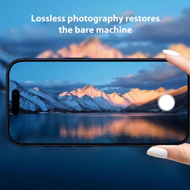 XDcase - Protezione per obiettivo fotografico cava in lega di titanio, For iPhone 17