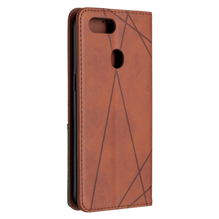 Custodia in pelle magnetica con supporto e slot per schede per OPPO A5