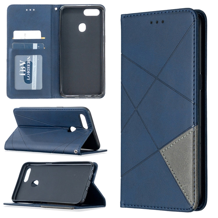 Custodia in pelle magnetica con supporto e slot per schede per OPPO A5