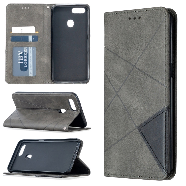 Custodia in pelle magnetica con supporto e slot per schede per OPPO A5