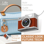 Mini fotocamera digitale HD per bambini con schermo IPS 0,96"