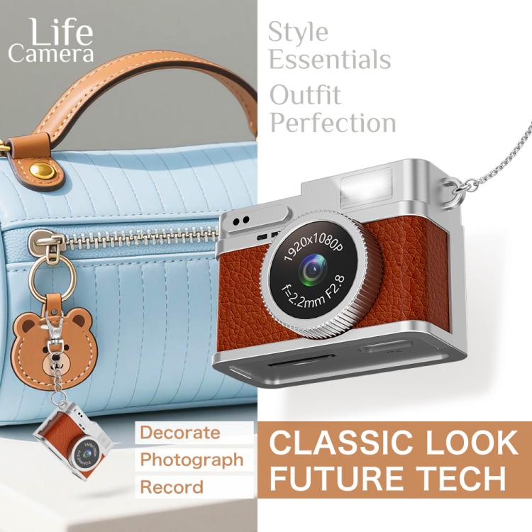 Mini fotocamera digitale HD per bambini con schermo IPS 0,96"