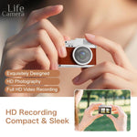 Mini fotocamera digitale HD per bambini con schermo IPS 0,96"