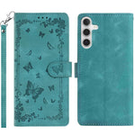 Custodia in pelle con motivo a farfalle per Samsung Galaxy A56, A26 e A36 5G