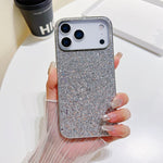 Custodia TPU antiurto con glitter per iPhone 18 e 17 Pro Max