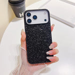 Custodia TPU antiurto con glitter per iPhone 18 e 17 Pro Max