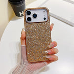 Custodia TPU antiurto con glitter per iPhone 18 e 17 Pro Max