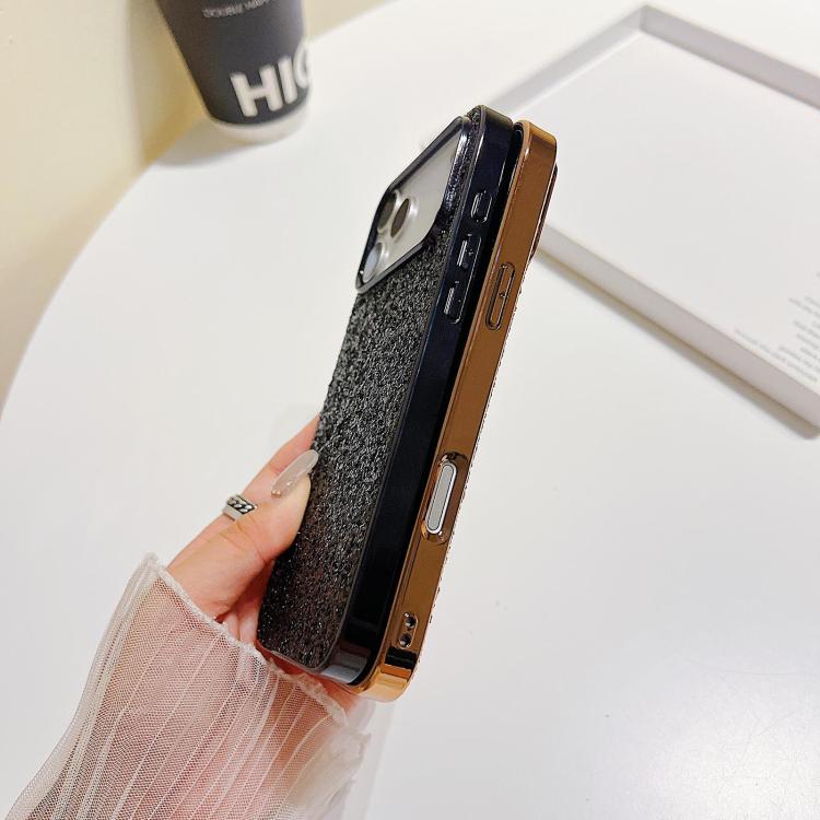 Custodia TPU antiurto con glitter per iPhone 18 e 17 Pro Max