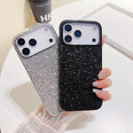 Custodia TPU antiurto con glitter per iPhone 18 e 17 Pro Max