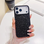 Custodia TPU antiurto con glitter per iPhone 18 e 17 Pro Max