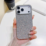 Custodia TPU antiurto con glitter per iPhone 18 e 17 Pro Max