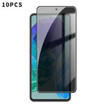 Pellicola vetro temperato privacy con bordo nero per Galaxy M Samsung