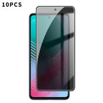 Pellicola vetro temperato privacy con bordo nero per Galaxy M Samsung