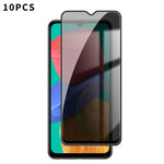 Pellicola vetro temperato privacy con bordo nero per Galaxy M Samsung