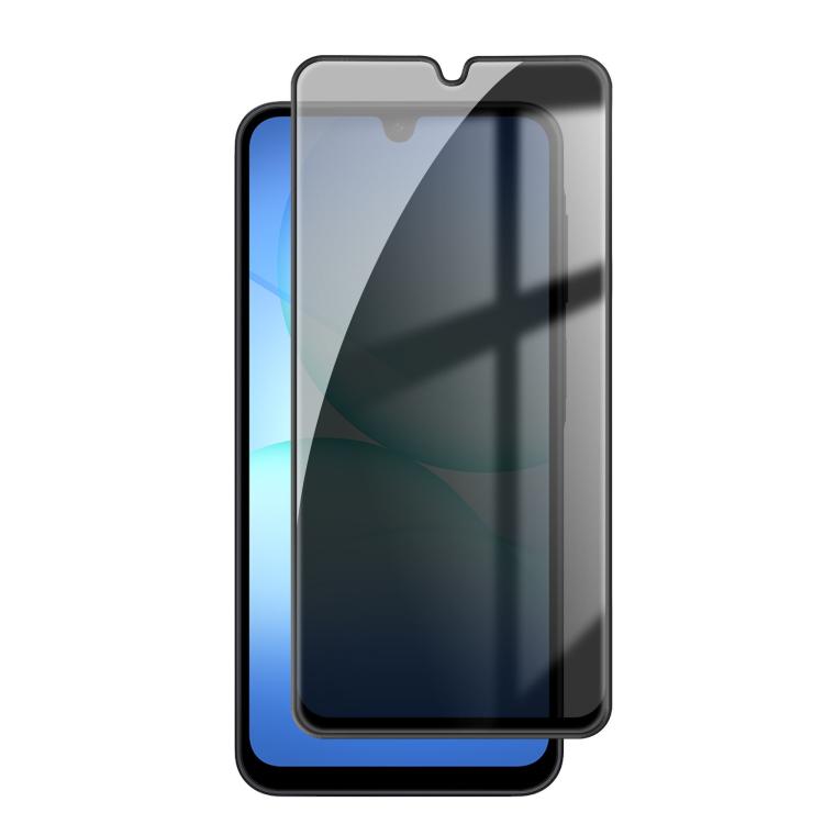 Pellicola vetro temperato privacy Kalebol per Galaxy A08 4G/5G