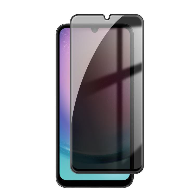 Pellicola vetro temperato privacy Kalebol per Galaxy A08 4G/5G