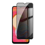 Pellicola vetro temperato privacy Kalebol per Galaxy A08 4G/5G