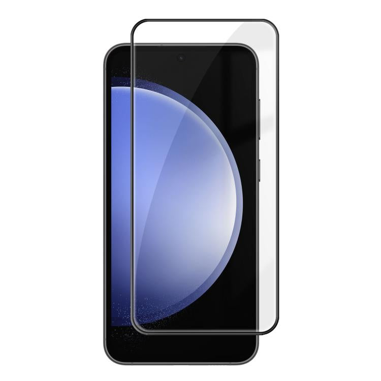 Pellicola vetro temperato HD Kalebol con bordo nero per Samsung Galaxy S22-S26