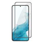 Pellicola vetro temperato HD Kalebol con bordo nero per Samsung Galaxy S22-S26