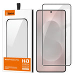 Pellicola vetro temperato HD Kalebol con bordo nero per Samsung Galaxy S22-S26