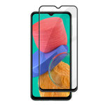 Pellicola vetro temperato HD Kalebol con bordo nero per Galaxy serie M