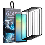 5 pezzi/confezione Pellicola in vetro temperato HD con stampa serigrafica "Fai come vuoi", For Samsung Galaxy S24+ 5G, For Samsung Galaxy S24 5G, For Samsung Galaxy A05 / A05s, For Samsung Galaxy F34 5G, For Samsung Galaxy M34 5G                       ...