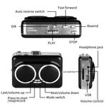 Convertitore cassette MP3 portatile con doppi altoparlanti - immagine 12