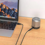 Cavo alimentazione USB a DC 5.5x2.1mm 1.5m con 10 adattatori