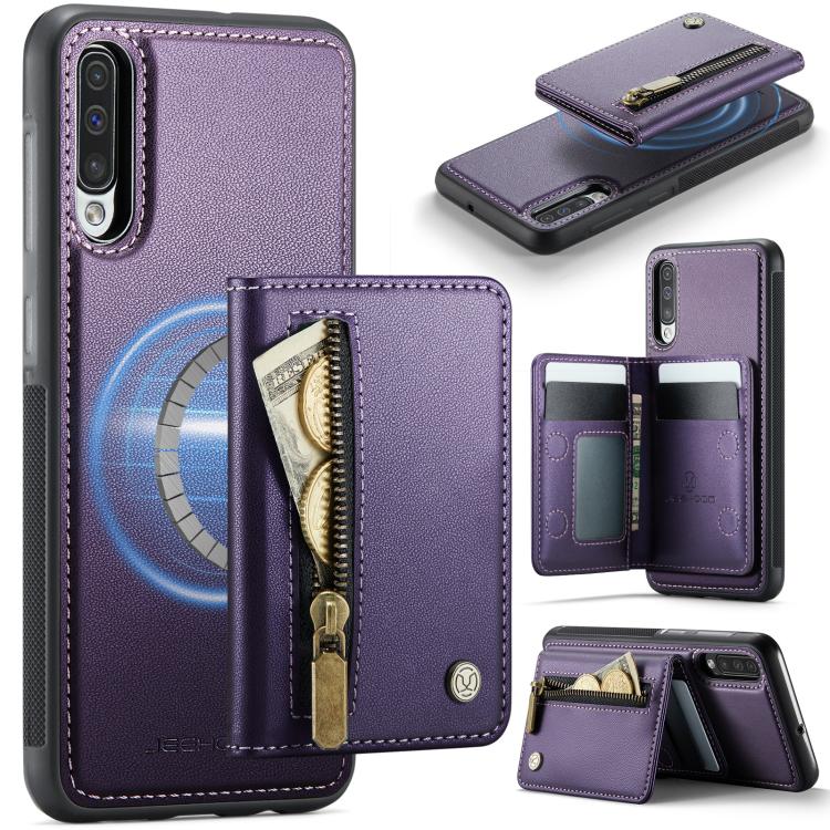 Custodia con cerniera e porta carte per Samsung Galaxy A50