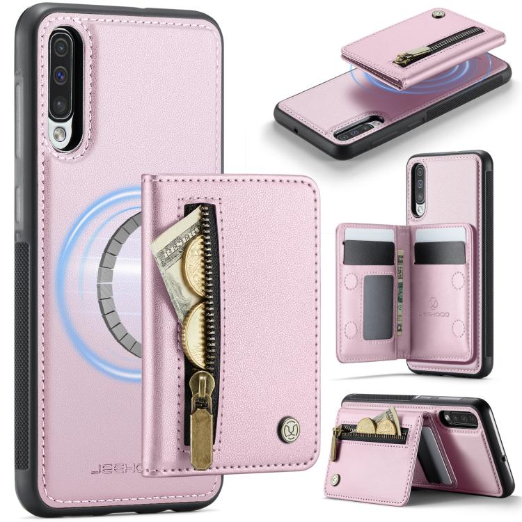 Custodia con cerniera e porta carte per Samsung Galaxy A50