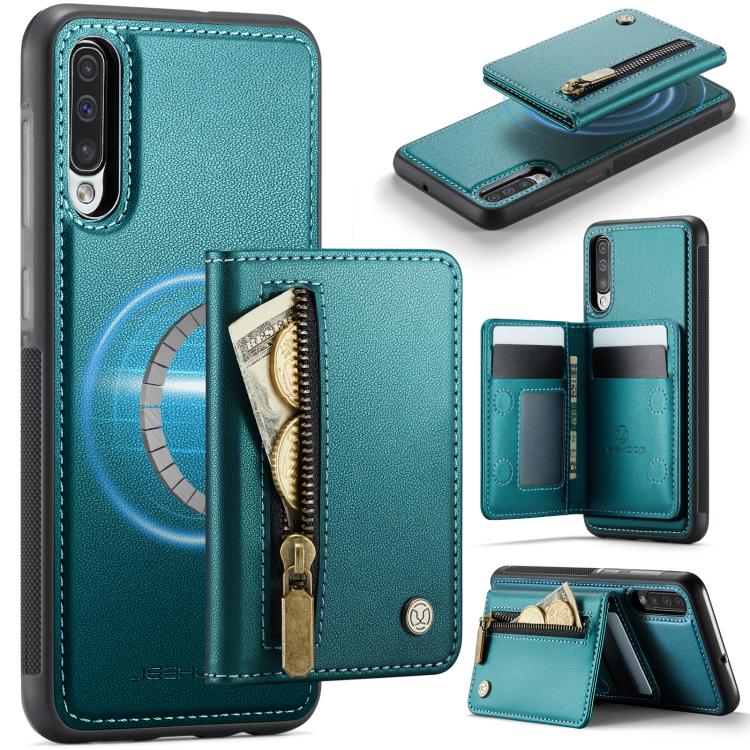 Custodia con cerniera e porta carte per Samsung Galaxy A50