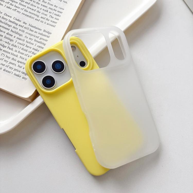Custodia per telefono ibrida in PC e TPU con finitura opaca color gelatina, For iPhone 11