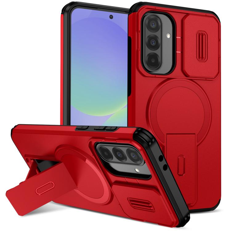 Custodia con supporto MagSafe scorrevole per Samsung Galaxy A57 5G, Samsung