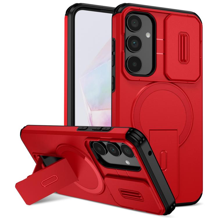 Custodia con supporto MagSafe scorrevole per Samsung Galaxy A55, A35 e A25 5G