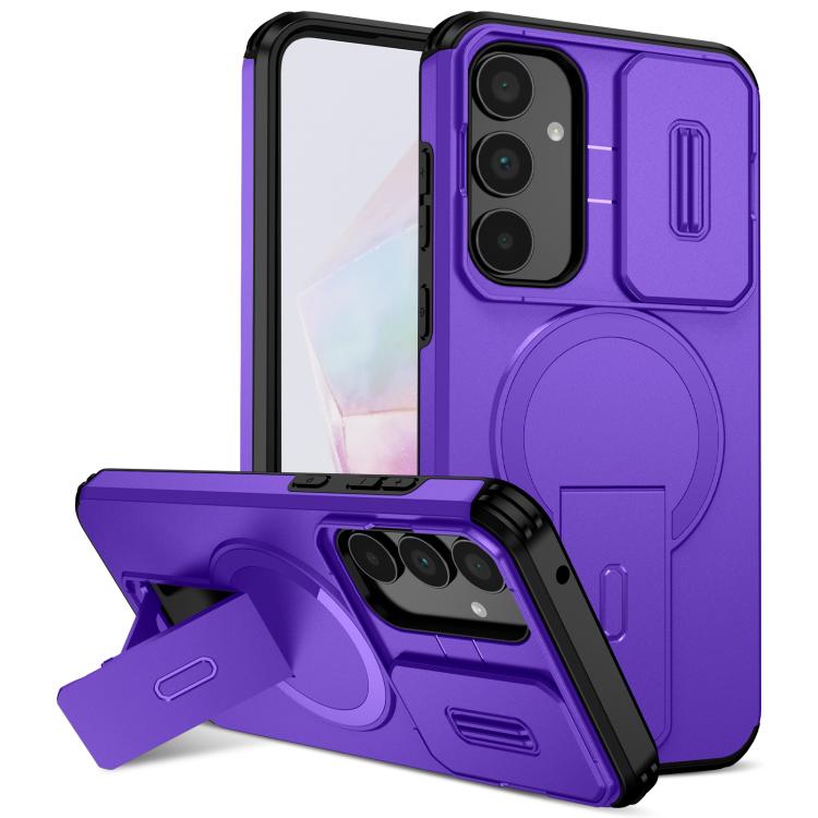 Custodia con supporto MagSafe scorrevole per Samsung Galaxy A55, A35 e A25 5G