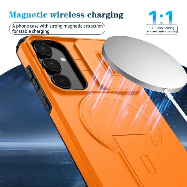 Custodia con supporto MagSafe scorrevole per Samsung Galaxy A55, A35 e A25 5G