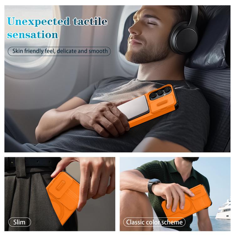 Custodia con supporto MagSafe scorrevole per Samsung Galaxy A55, A35 e A25 5G