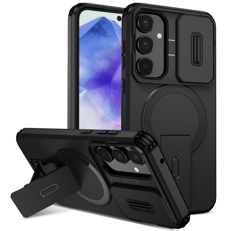 Custodia con supporto MagSafe scorrevole per Samsung Galaxy A55, A35 e A25 5G